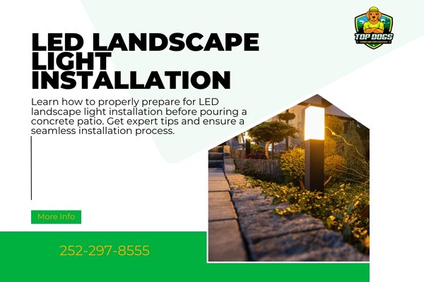 Led Landscape Light installation